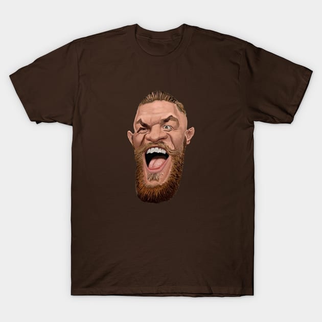 conor head T-Shirt by antoniabubar